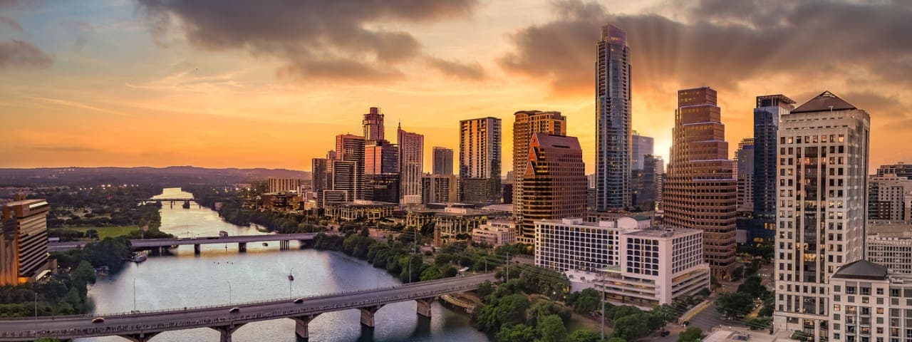 The Downtown Austin, Texas skyline